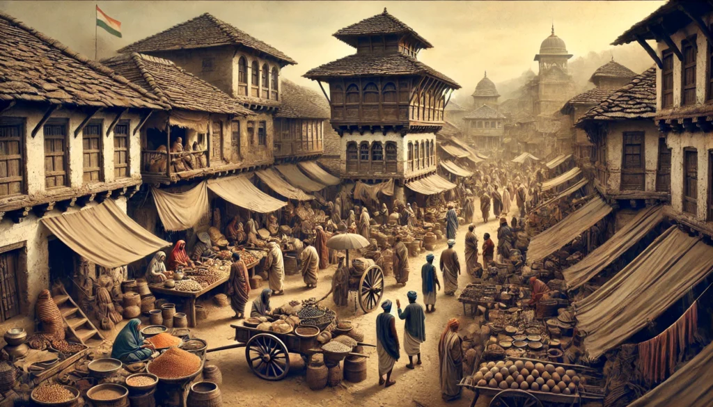 historical market of Rudraprayag